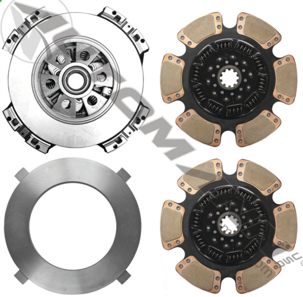 755.NC1810-93E - Clutch Assy 15.500in X 2in Easy Effort - Nick's Truck Parts