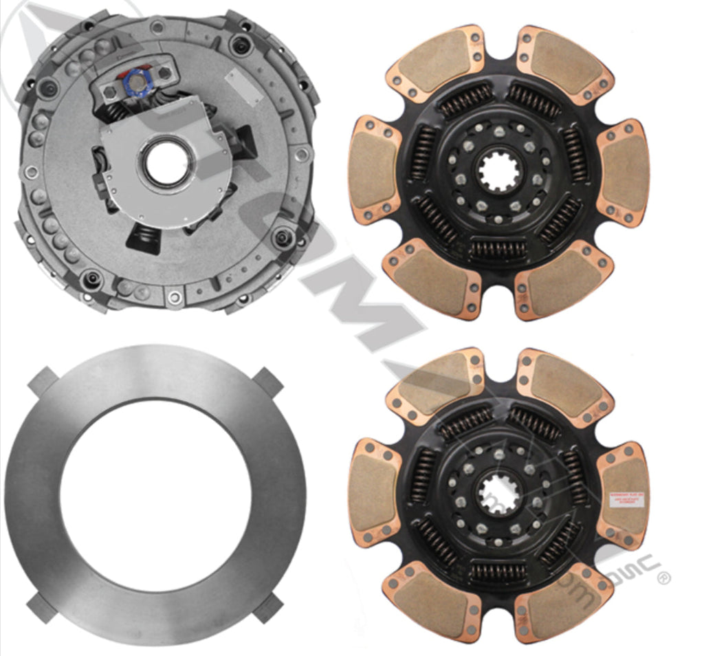 755.NC2050-25E - Clutch Assy 15.500in X 2in Easy Effort - Nick's Truck Parts