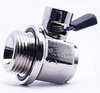 Automann 802.QDV005 quick drain valve, 25mm-1.5 size, showing the metal valve with threaded connection for fluid drainage.
