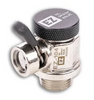 Automann 802.QDV104 quick drain valve with 18mm-1.5 fitting, made of durable metal for efficient fluid drainage.