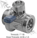 802.QDV203 - Quick Drain Valve 1in-18UNF