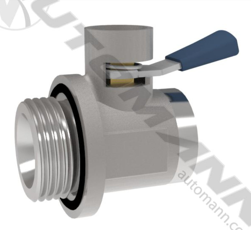 802.QDV205- Quick Drain Valve 1-1/8in-12UNF