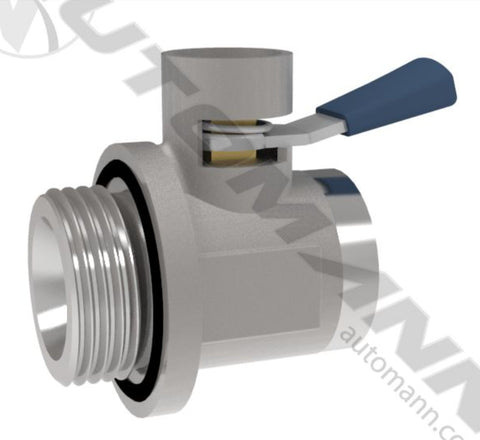 802.QDV205- Quick Drain Valve 1-1/8in-12UNF