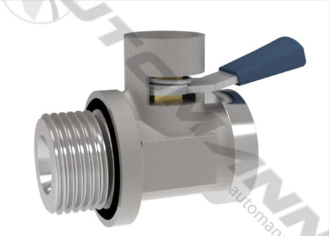 802.QDV206- Quick Drain Valve 7/8in-14UNF - Nick's Truck Parts