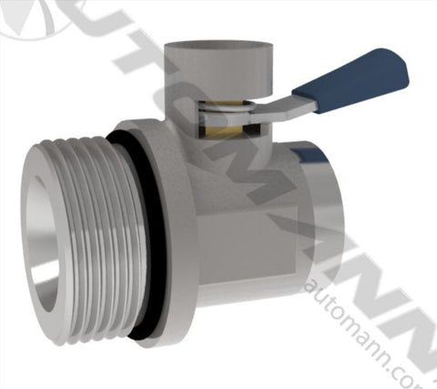 802.QDV215 - Quick Drain Valve 1 5/16in - 12 UNF - Nick's Truck Parts