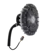 Automann electric fan clutch model 810.62181 showing metal housing and mounting components for Mack trucks.