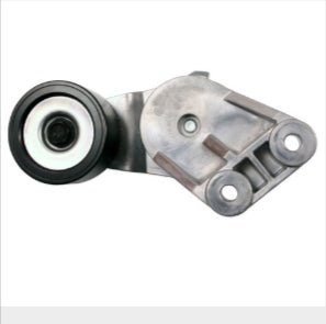 Automann Continental Elite tensioner assembly with metal pulley and tensioner arm, designed for vehicle engine belt systems.