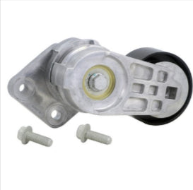 Automann Continental Elite tensioner assembly with metal pulley and tensioner arm, used in vehicle timing systems.