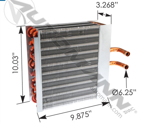 830.47119 - Heater Core Peterbilt