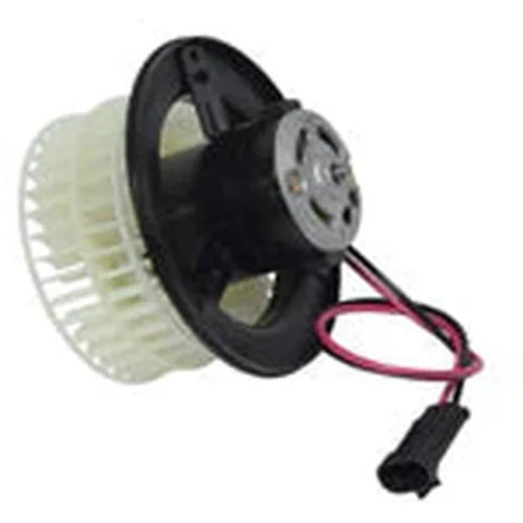 Automann blower motor 830.21204 for Freightliner HVAC system, showing the compact, cylindrical design of the vehicle's blower unit.