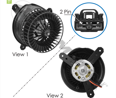 830.21210 - Blower HVAC IHC - Nick's Truck Parts