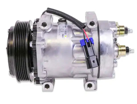 Automann 830.31002 air conditioning compressor 7H15 type, industrial air compressor with metallic components and mounting points