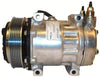 Automann 830.31034 air conditioning compressor 7H15 type, showing metallic body and mounting components