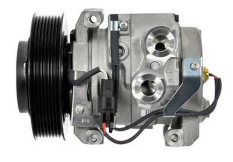Automann 830.31301 Air Conditioning Compressor 10S15C type, showing the metal body and mounting points.