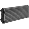 Automann heater core for Volvo Behr 830.47108BE, showing the metal core with inlet and outlet connections for vehicle heating system.