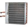 Automann heater core for Peterbilt trucks, model 830.47119, showing the metal core with inlet and outlet ports for vehicle heating system.