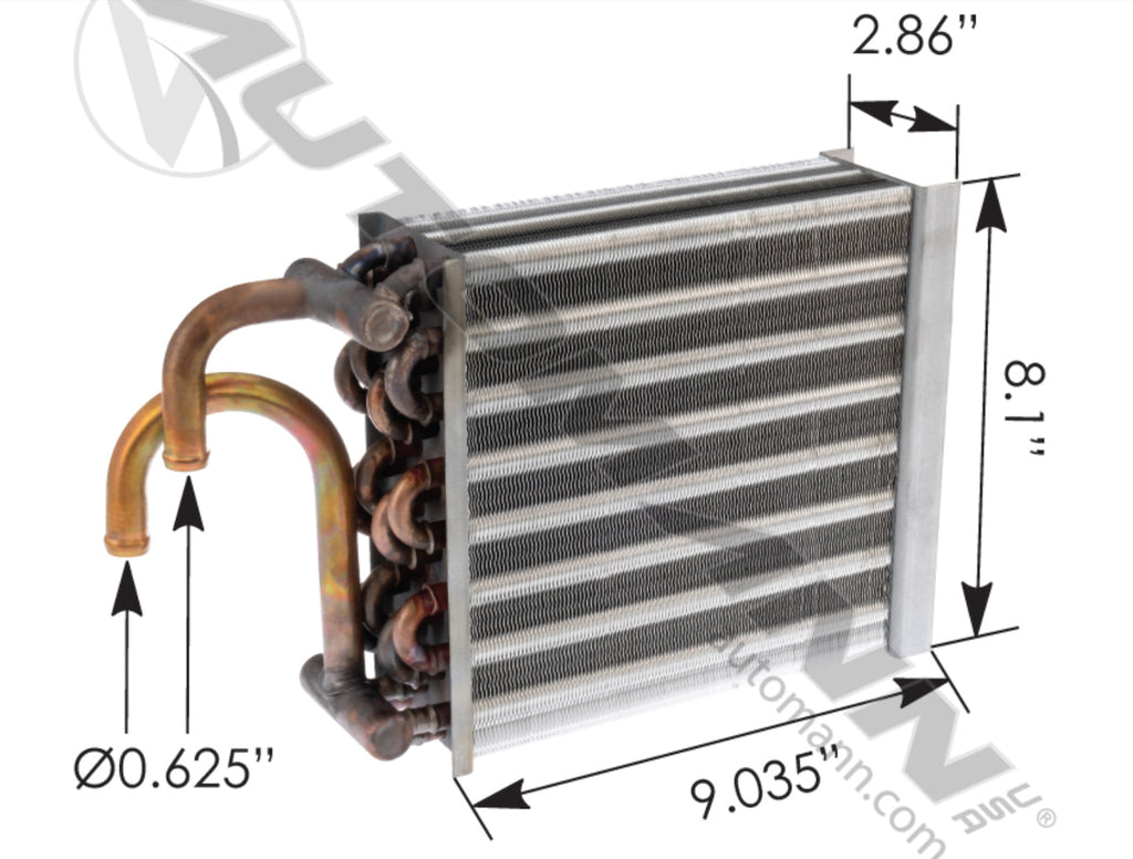 830.47124 - Heater Core Peterbilt