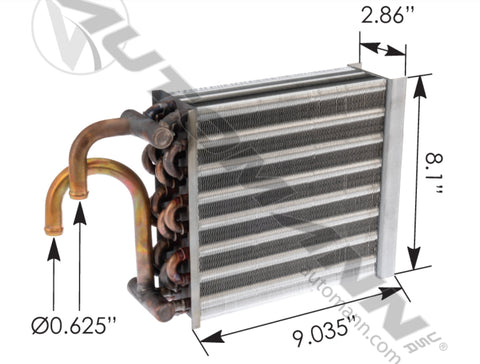830.47124 - Heater Core Peterbilt