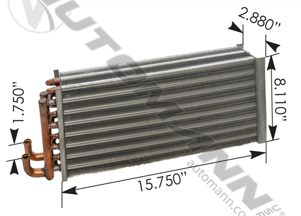 830.47125 - Heater Core Peterbilt