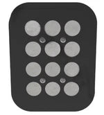 Automann Kenworth cabin fresh air filter 830.61032BH in black, designed to improve interior air quality and airflow.