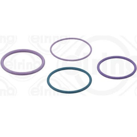 Automann Volvo D13 injector O-ring kit with multiple black rubber O-rings for engine sealing and maintenance.