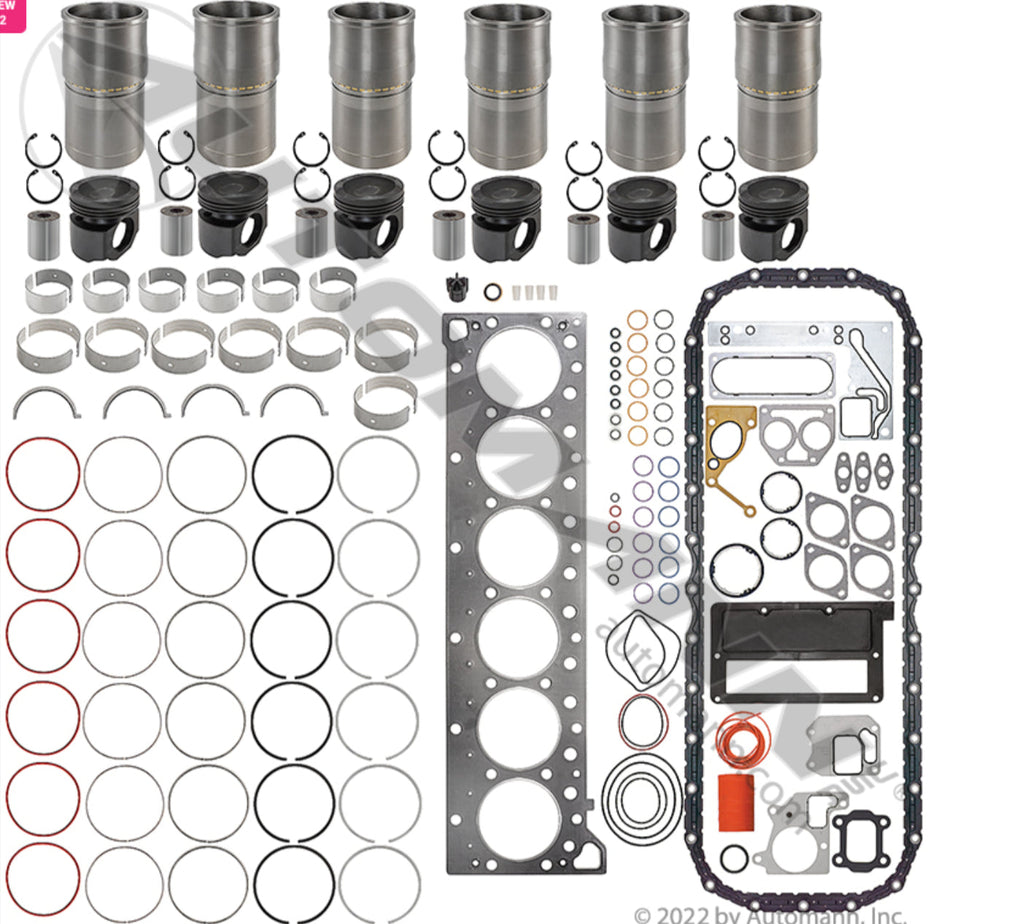 840.KF907500MA- In-Frame Engine Kit Cummins ISX 15.0L - Nick's Truck Parts