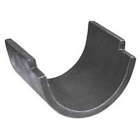 Automann MCK137-Mack 4-inch weld-on suspension stop, durable metal component for vehicle suspension systems.