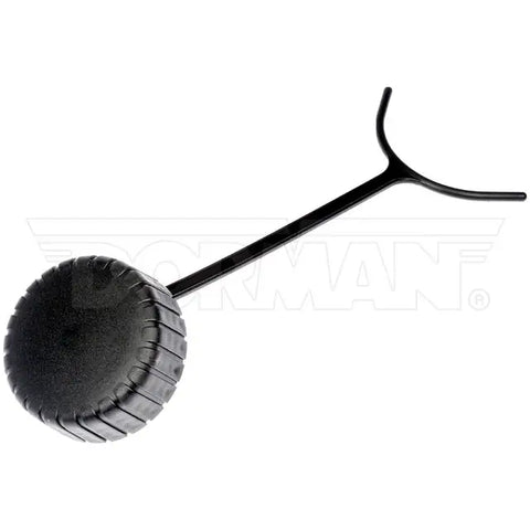 Dayton washer reservoir cap for vehicle's reservoir, made of durable plastic, with a secure fitting and easy-to-use design.