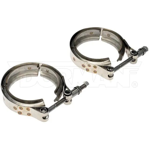 Dayton 903-2002 Exhaust Gas Recirculation clamp and gasket for cooler connection, shown in the product image.