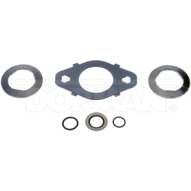Dayton EGR cooler gasket kit 904-5013 with multiple gaskets for exhaust gas recirculation system replacement.