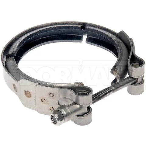 Dayton EGR cooler clamp with V-band design, used to secure exhaust gas recirculation cooler components.