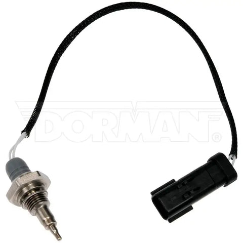 Dayton EGR valve temperature sensor, automotive engine part with wiring connector and metal body for exhaust gas recirculation systems.