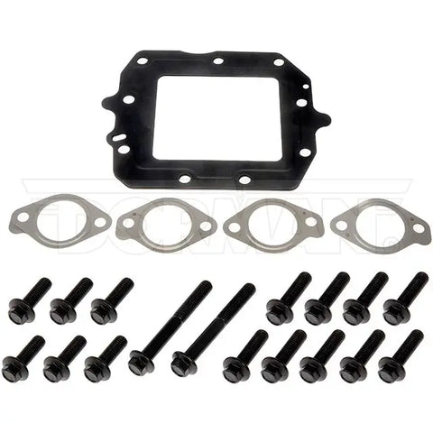Dayton EGR valve gasket mounting kit with gaskets for exhaust gas recirculation system, shown in the image.