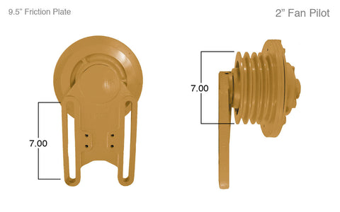 91014-Remanufactured Fan Clutch-Caterpillar (Core Deposit    $250 Included in Price) - Nick's Truck Parts