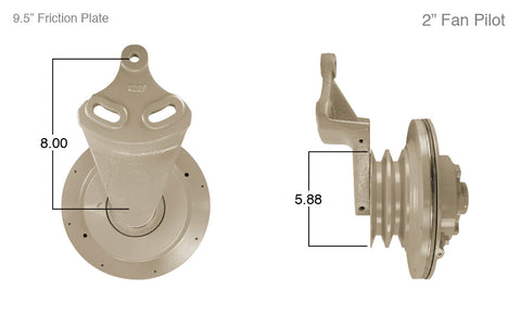 91072-Remanufactured Fan Clutch-Cummins (Core Deposit    $250 Included in Price) - Nick's Truck Parts