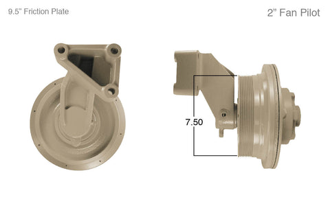 91078-Remanufactured Fan Clutch-Cummins (Core Deposit    $250 Included in Price) - Nick's Truck Parts