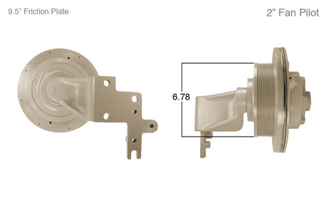 91080-Remanufactured Fan Clutch-Cummins (Core Deposit $250 Included in Price) - Nick's Truck Parts