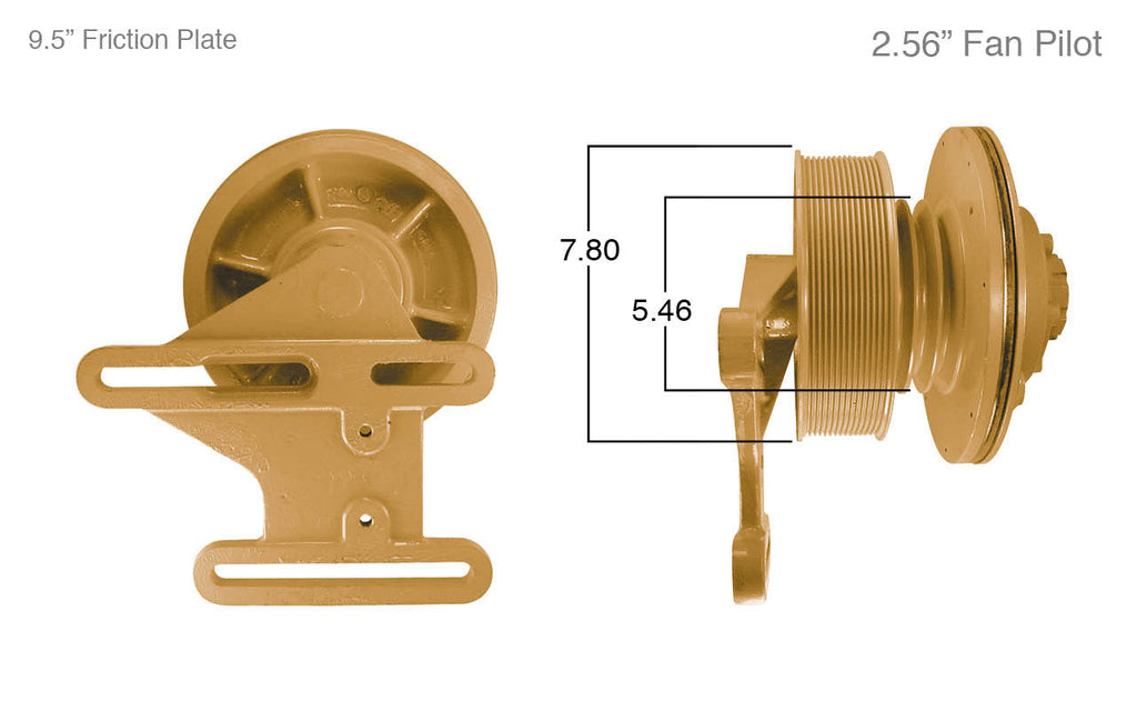 91087-Remanufactured Fan Clutch-Caterpillar (Core Deposit    $250 Included in Price) - Nick's Truck Parts