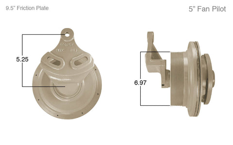 91099-Remanufactured Fan Clutch-Cummins (Core Deposit    $250 Included in Price) - Nick's Truck Parts