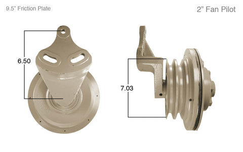 91103-Remanufactured Fan Clutch-Cummins (Core Deposit    $250 Included in Price) - Nick's Truck Parts