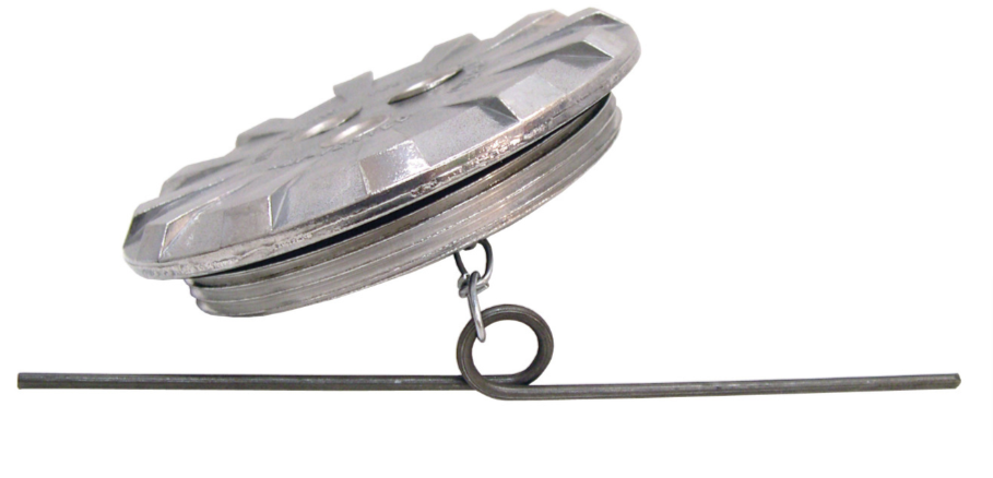 Tectran 9110S fuel cap male non-vented for secure, leak-proof vehicle fuel tank closure.