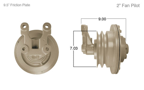 91112-Remanufactured Fan Clutch-Cummins (Core Deposit    $250 Included in Price) - Nick's Truck Parts