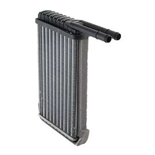 Automann EVR921377 heater core for vehicle heating systems, featuring metal fins and inlet/outlet connections.
