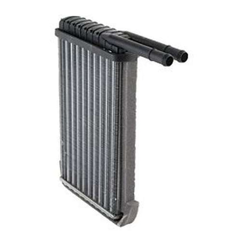 Automann EVR921377 heater core for vehicle heating systems, featuring metal fins and inlet/outlet connections.