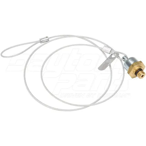 Dayton Air Brake Reservoir Drain Valve and Cable Assembly, model 934-315-068-0, showing the valve and attached cable.