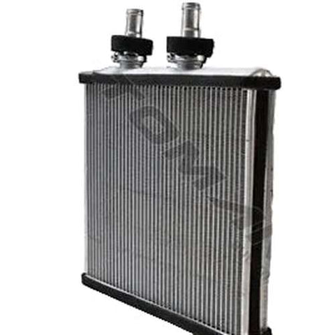 Automann EVR938090 heater core for vehicle heating systems, shown in the image with metal core and inlet/outlet fittings.