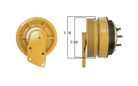 99037-Remanufactured Fan Clutch-GoldTop ( Core Deposit $250 Included in Price ) - Nick's Truck Parts