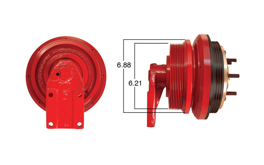 99110-Remanufactured Fan Clutch-GoldTop (Core Deposit    $250 Included in Price) - Nick's Truck Parts