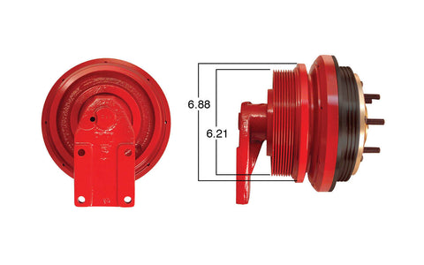 99110-Remanufactured Fan Clutch-GoldTop (Core Deposit    $250 Included in Price) - Nick's Truck Parts