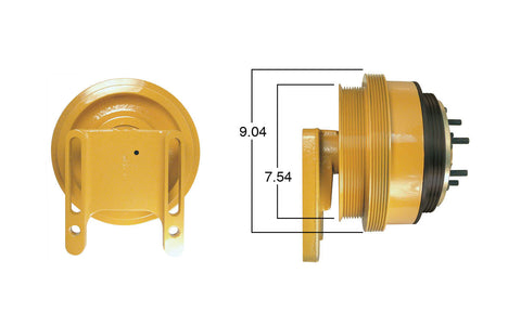99199-Remanufactured Fan Clutch-GoldTop  Conversion (Core Deposit    $250 Included in Price) - Nick's Truck Parts